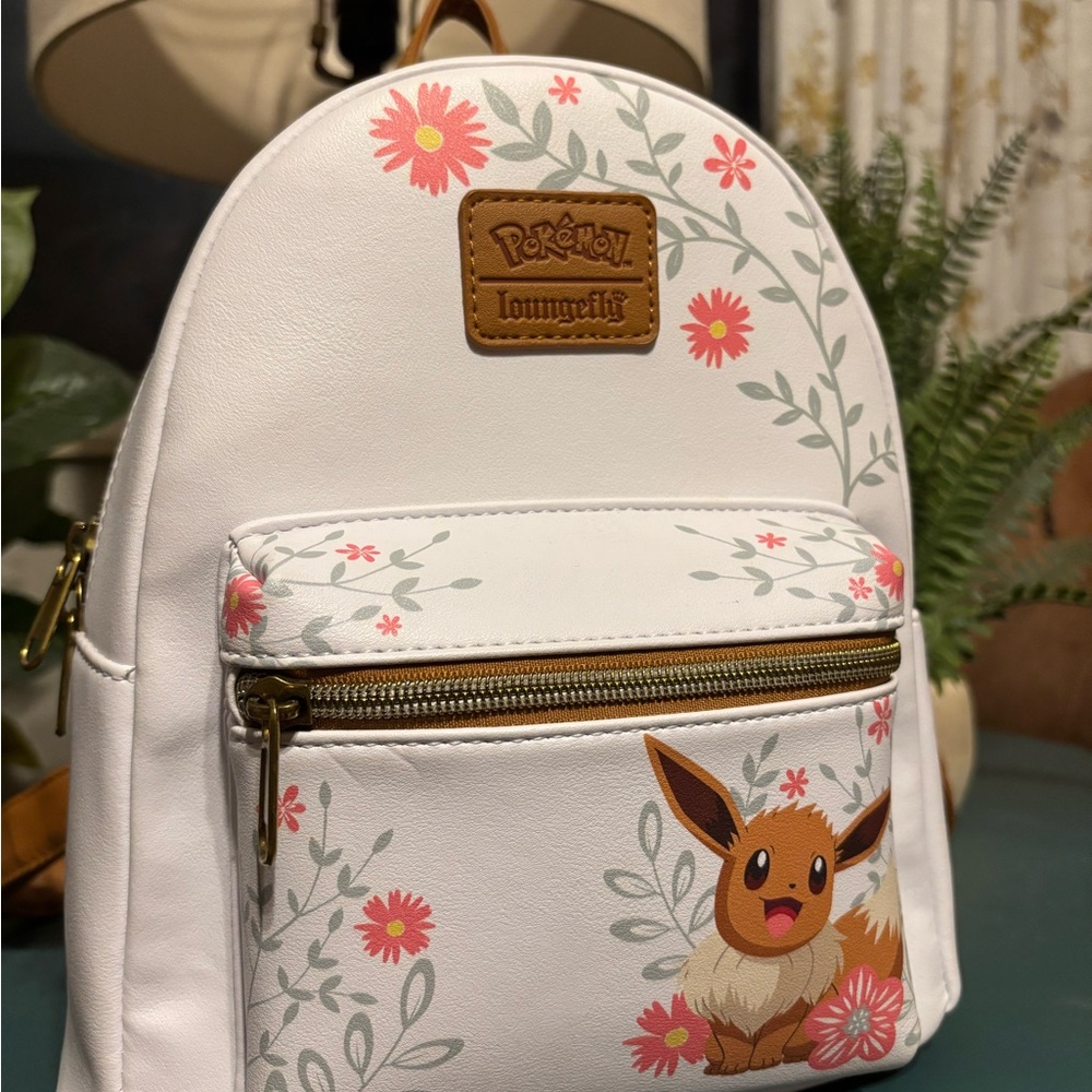 Loungefly Pokémon Eevee spring Floral Mini Backpack